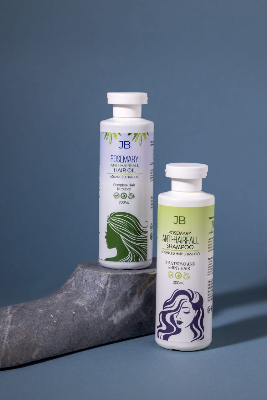 Rosemary Anti Hair Fall Oil & Rosemary Anti Hair Fall Shampoo