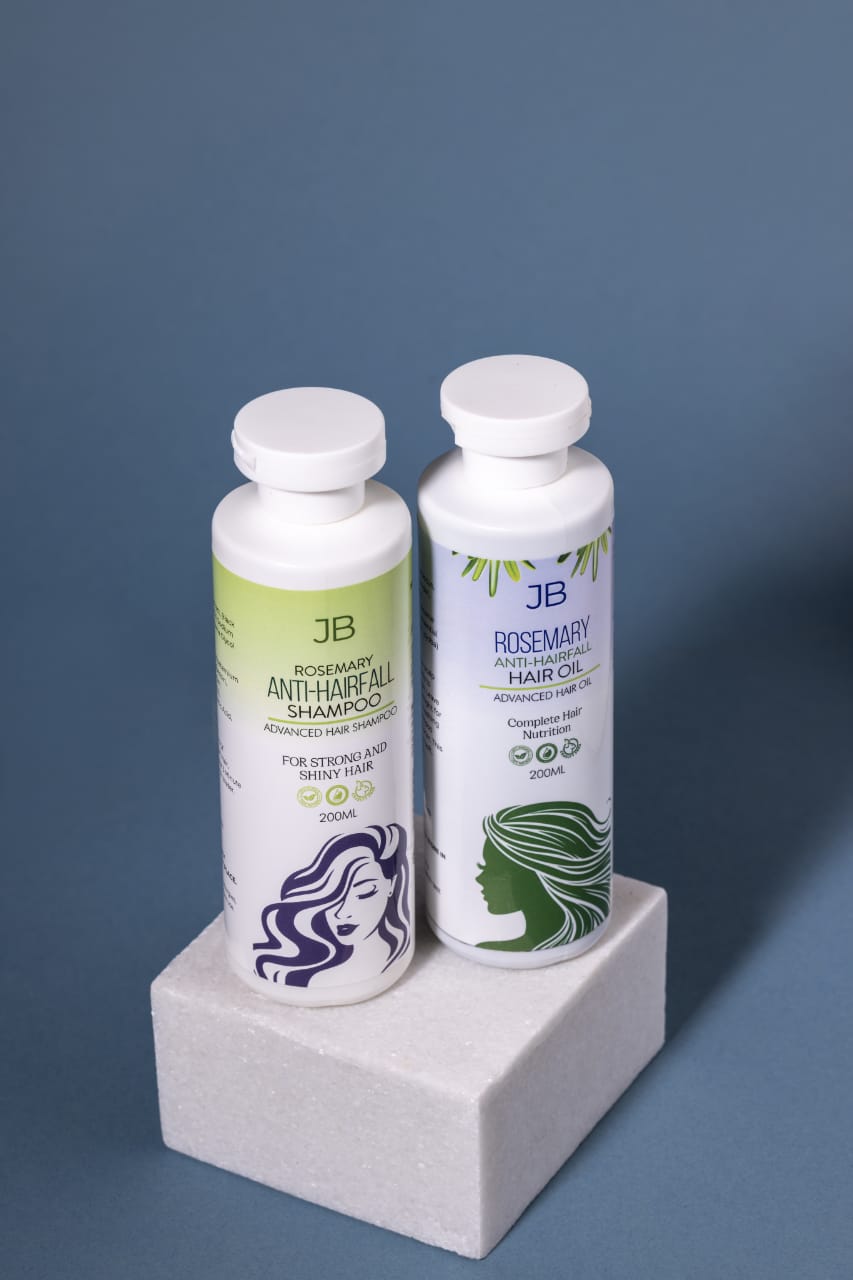 Rosemary Anti Hair Fall Oil & Rosemary Anti Hair Fall Shampoo