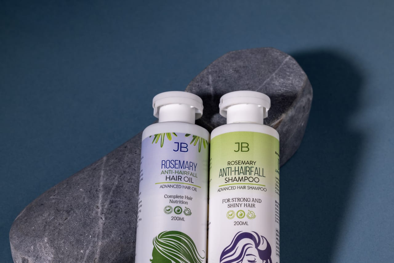 Rosemary Anti Hair Fall Oil & Rosemary Anti Hair Fall Shampoo